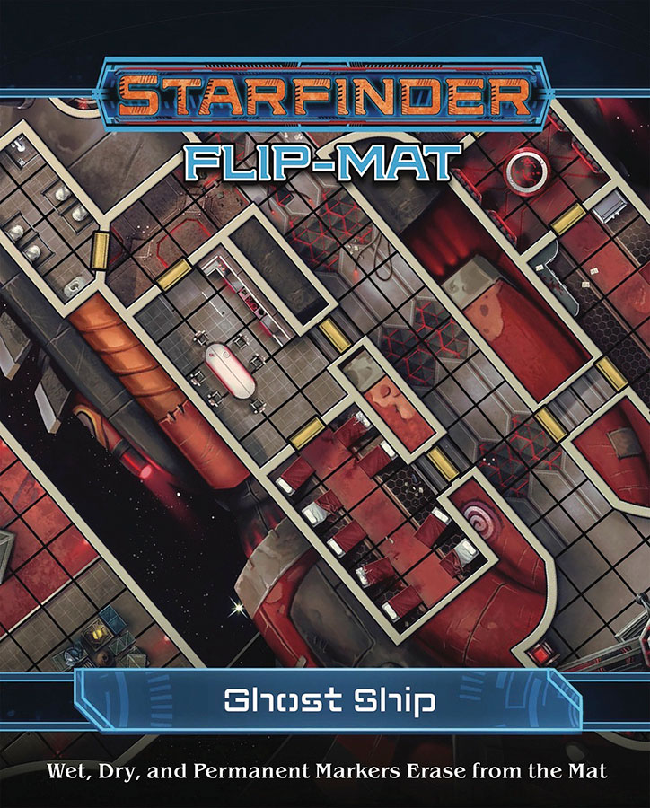 Starfinder RPG: Flip-Mat - Starship - Ghost Ship