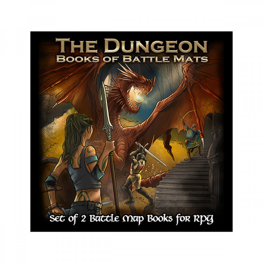 Dungeon Books of Battle Mats
