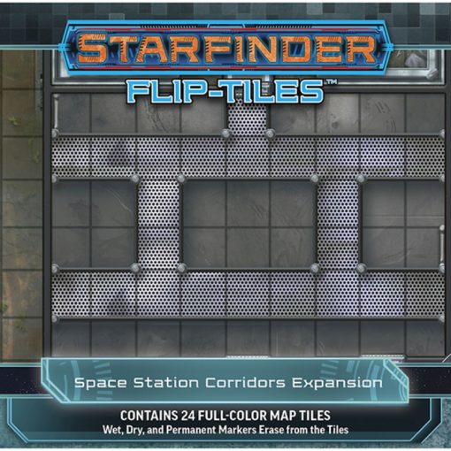 Starfinder RPG: Flip-Tiles- Space Station Corridors Expansion Set