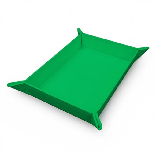 Dice Tray: Vivid Magnetic Foldable- Green