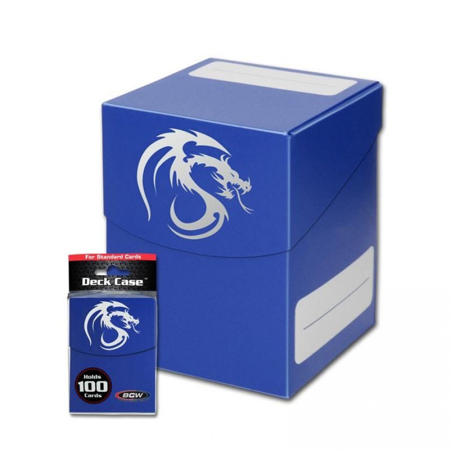 BCW Large Deck Case - Blue