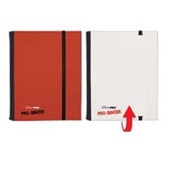 Ultra Pro 4 Pocket Flip Red/White