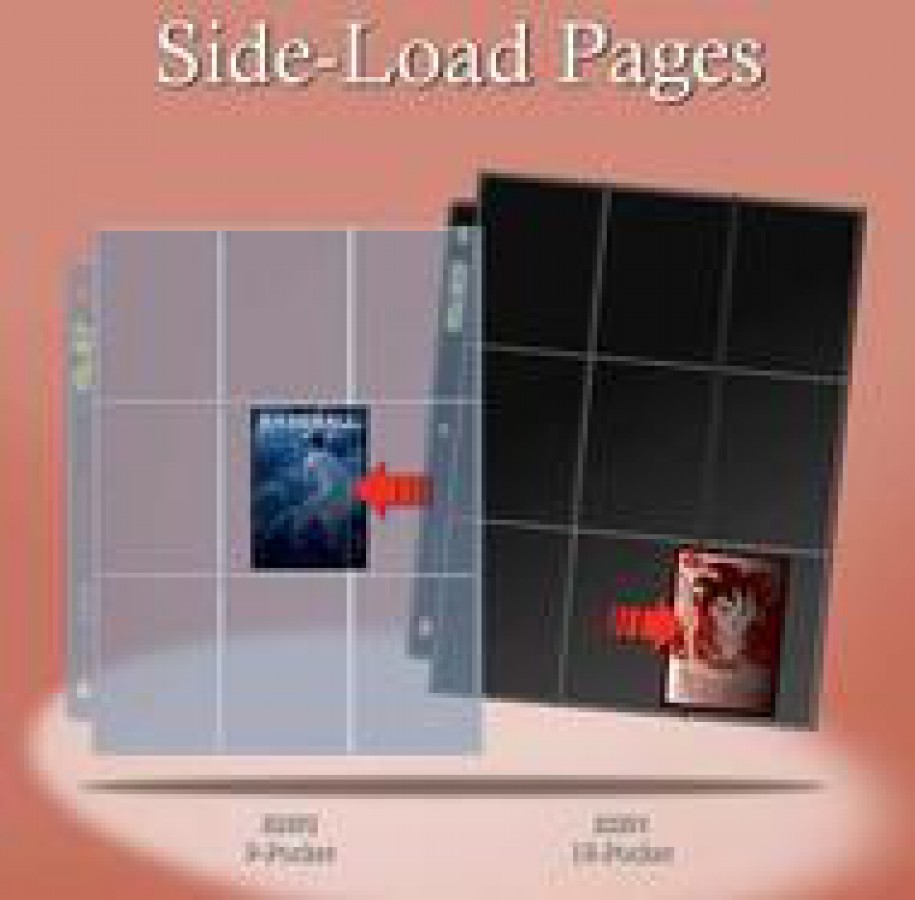 Ultra Pro- Box of 100 - 9 Pocket - Side-Load Page