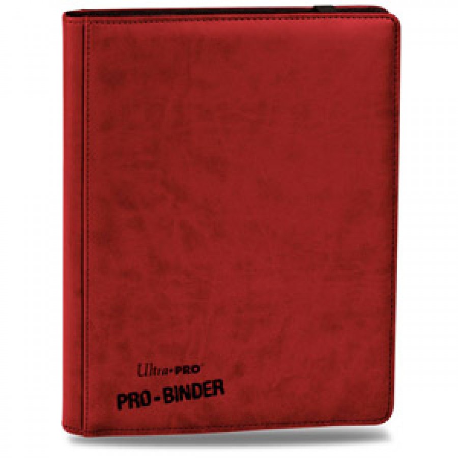 Premium 9-Pocket Red PRO-Binder