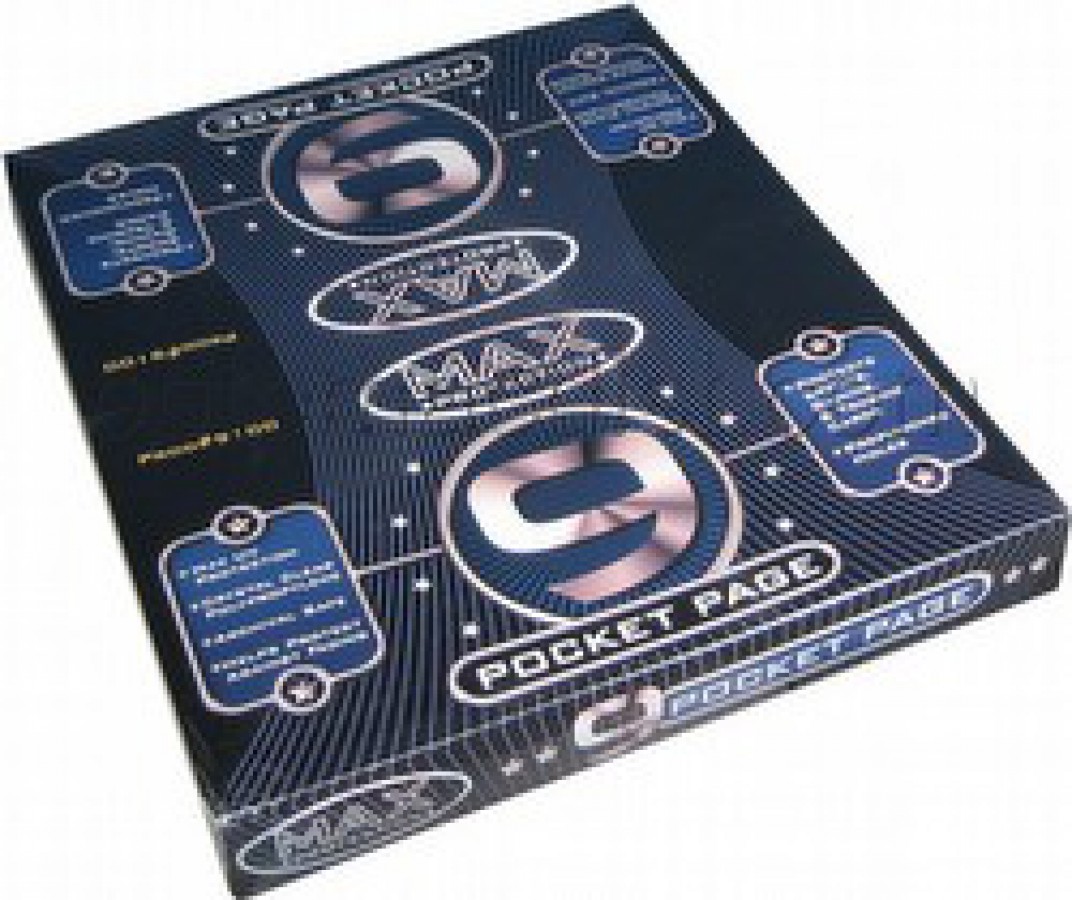 Max Protect 9 Pocket Pages (100)