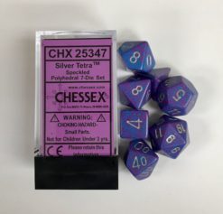 Chessex Speckled 7 Silver Tetra