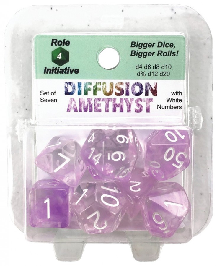 Diffusion - Amethyst 7 Die set
