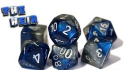 Halfsies Dice: 7 Die Polyhedral Set - The Heir