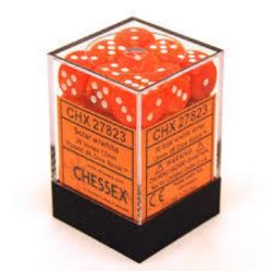12mm D6 Dice Lustrous Bronze w/White