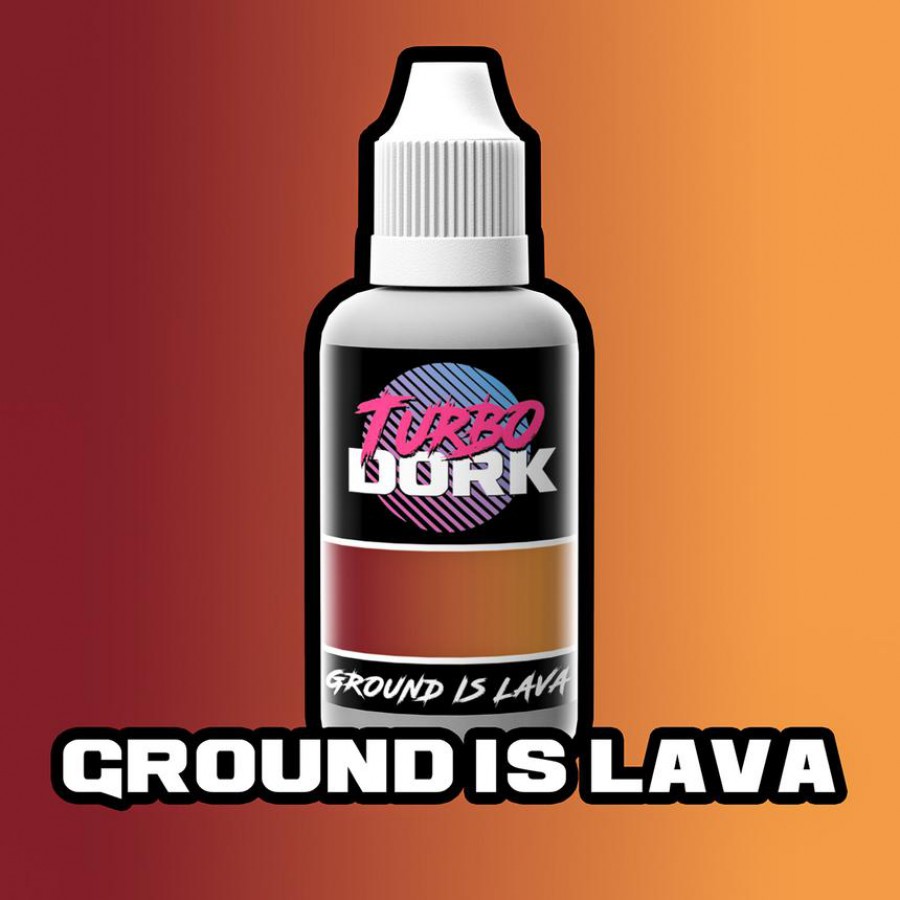 Colorshift Acrylic- Ground Is Lava, 20ml.