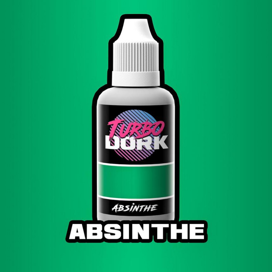 Metallic Acrylic- Absinthe, 20ml.
