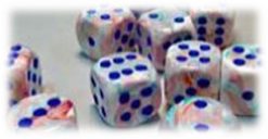 12mm 36d6 Festive: Pop-Art/Blue