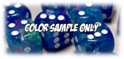 12mm 36d6 Festive: Waterlily/White