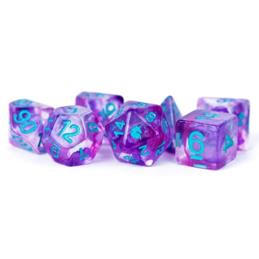 7-Die Set Unicorn: Violet Infusion