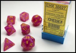 7-Die Set Leaf Luminary Fushia w/Yellow
