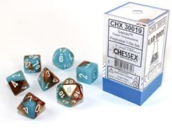 7-Die Set Gemini Luminary: Copper-Turquoise/White