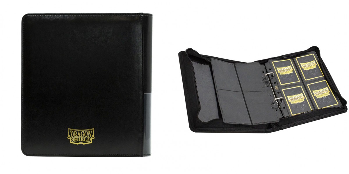 Dragon Shield Binder: Card Codex Zipster Small- Black