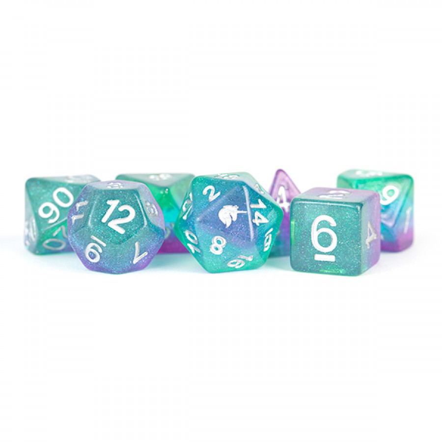 7-Die Set Unicorn: Aurora