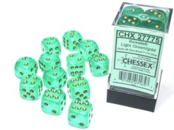 16mm 12d6 Borealis Luminary: Light Green/Gold