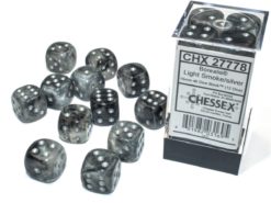 16mm 12d6 Borealis Luminary: Light Smoke/Silver