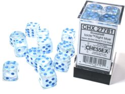 16mm 12d6 Borealis Luminary: Icicle/Light Blue