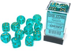 16mm 12d6 Borealis Luminary: Teal/Gold