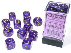 16mm 12d6 Borealis Luminary: Royal Purple/Gold
