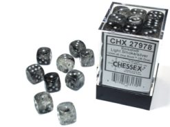 12mm 36d6 Borealis Luminary: Light Smoke/Silver