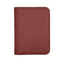 Binder: PRO 4-Pocket Suede Collection Ruby