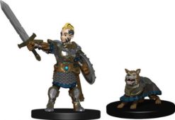 WizKids Wardlings: Boy Fighter & Battle Dog