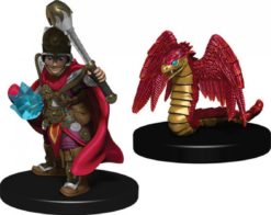 WizKids Wardlings: Boy Cleric & Winged Snake