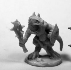 Lizardman W/Club & Shield