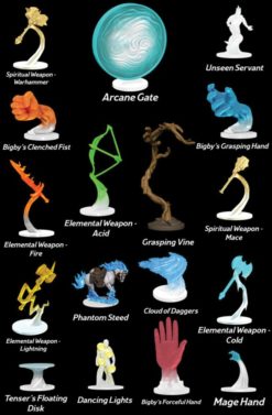 Dungeons & Dragons Spell Effects: Arcane Fury & Divine Might
