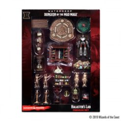 D&D Icons of the Realms: Set 10- Waterdeep- Dungeon of the Mad Mage- Halaster’s Lab Premium Set