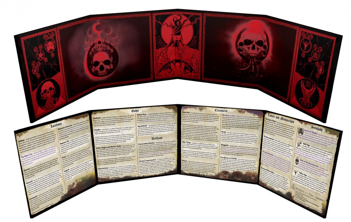GM Screen: Unspeakable Tomes Doom Edition Lorecrafter