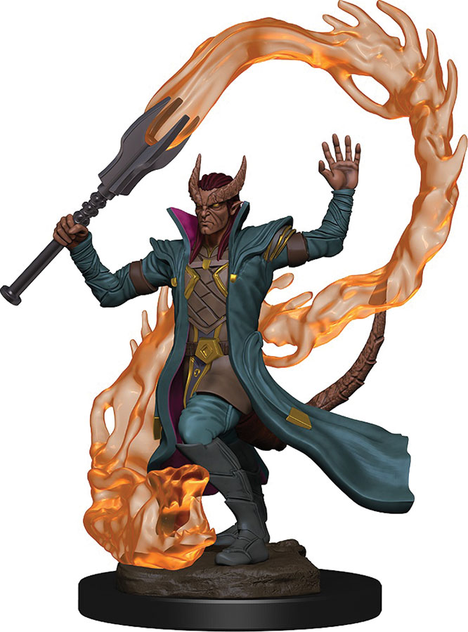 D&D Icons of the Realms: Premium Set 1- Tiefling Male Sorcerer