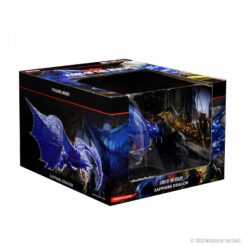 D&D Icons of the Realms: Sapphire Dragon Premium Figure