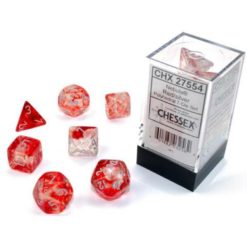 7-Die Set Nebula Luminary: Red/silver