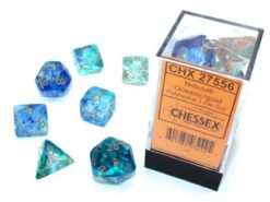 7-Die Set Nebula Luminary: Oceanic/gold