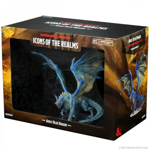 D&D Icons of the Realms: Adult Blue Dragon Premium Figure