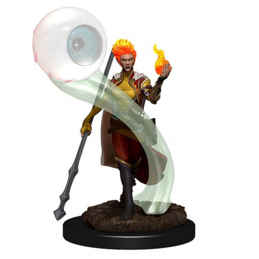 D&D Icons of the Realms: Premium Set 6- Fire Genasi Wizard Female