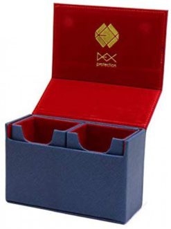 Dex Protection Dualist Deck Box: Dark Blue