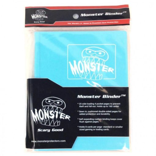 Binder: 4pkt: Monster: Matte Blue