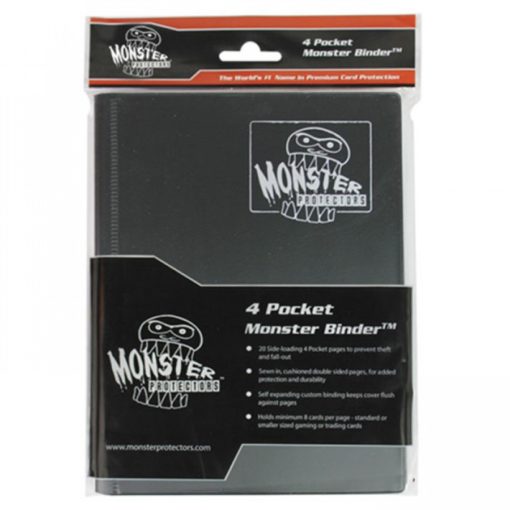 Binder: 4pkt: Monster: Matte Black