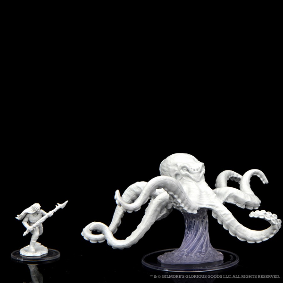 Critical Role Minis: Wave 2- Ashari Waverider & Octopus