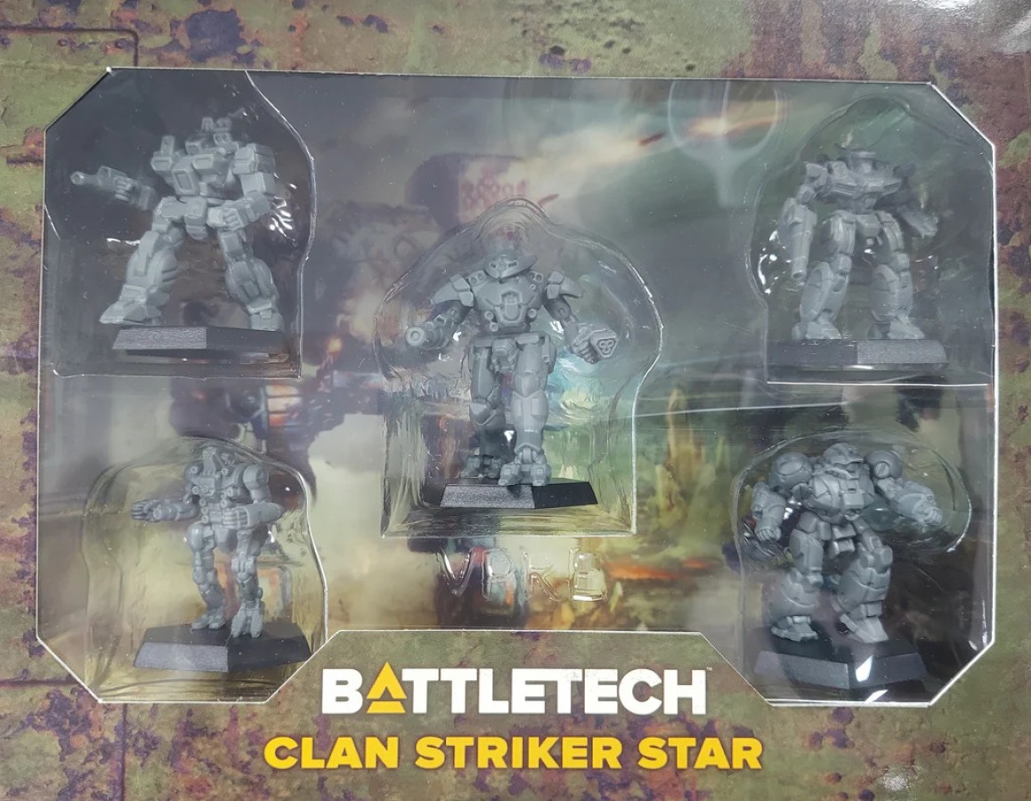 BattleTech: Miniature Force Pack - Clan Striker Star - Gamechefs