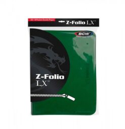 Portfolio: 9-Pocket Zippered LX-- Green