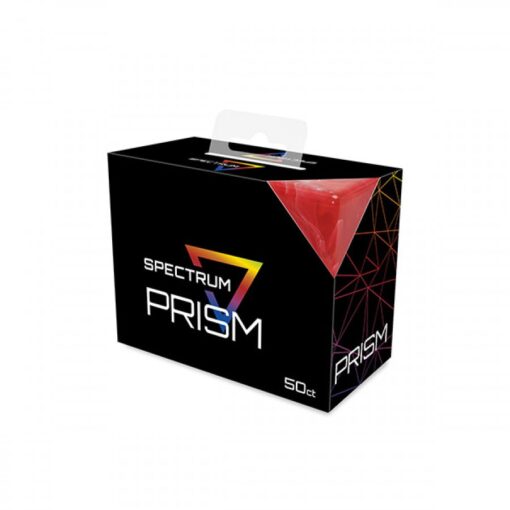 BCW Prism Deck Case - 50 CT - Carnelian Red