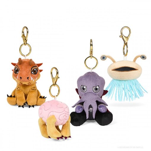 D&D 3" Plush Charms Keychain - Wave 3