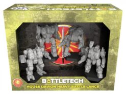 BattleTech: Miniature Force Pack- House Davion Heavy Battle Lance